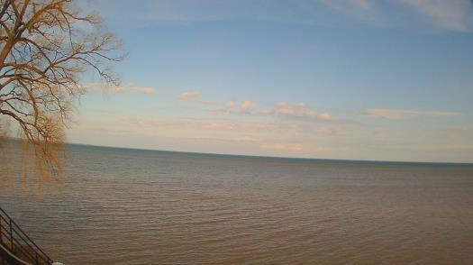 Weather camera view of Forest Lawn Beach.