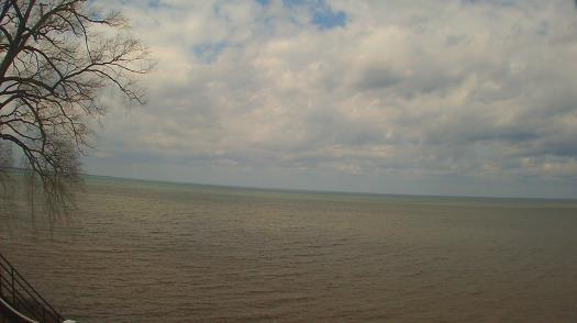 Weather camera view of Forest Lawn Beach.