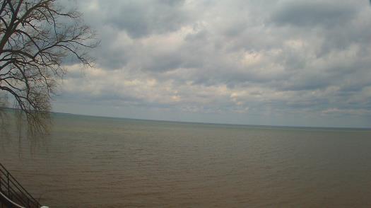 Weather camera view of Forest Lawn Beach.