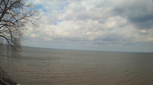 Weather camera view of Forest Lawn Beach.