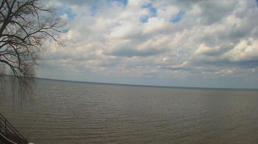 Weather camera view of Forest Lawn Beach.