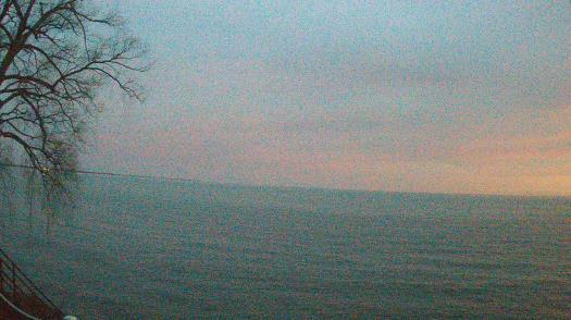 Weather camera view of Forest Lawn Beach.