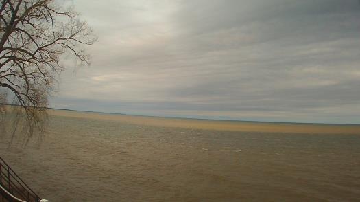 Weather camera view of Forest Lawn Beach.