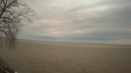 Weather camera view of Forest Lawn Beach.