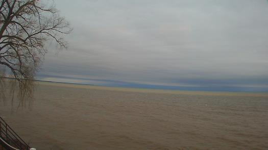 Weather camera view of Forest Lawn Beach.