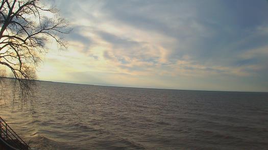 Weather camera view of Forest Lawn Beach.