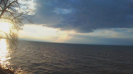 Weather camera view of Forest Lawn Beach.