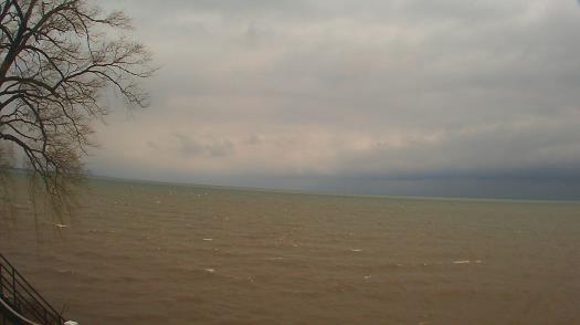 Weather camera view of Forest Lawn Beach.