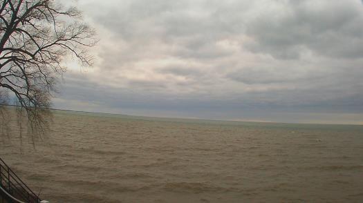 Weather camera view of Forest Lawn Beach.