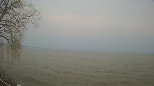 Weather camera view of Forest Lawn Beach.