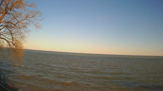 Weather camera view of Forest Lawn Beach.