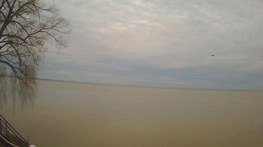 Weather camera view of Forest Lawn Beach.