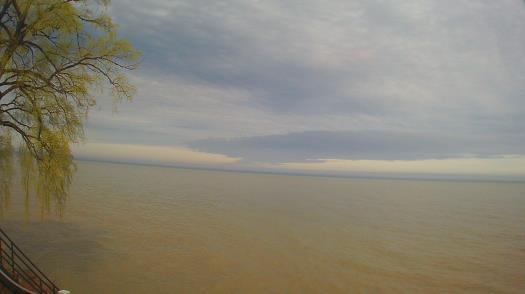 Weather camera view of Forest Lawn Beach.