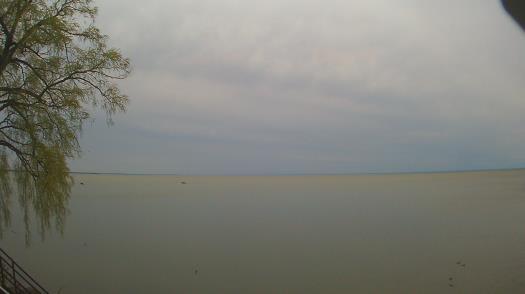 Weather camera view of Forest Lawn Beach.