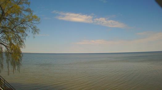 Weather camera view of Forest Lawn Beach.