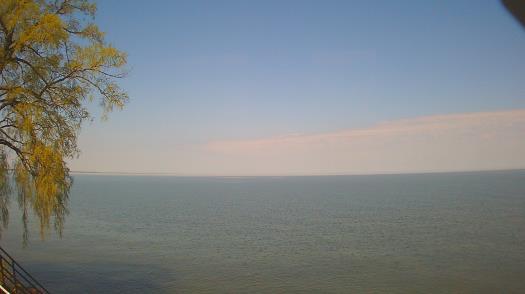 Weather camera view of Forest Lawn Beach.