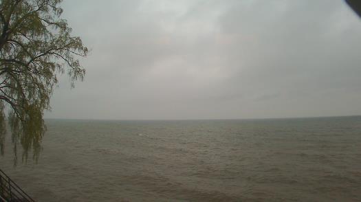 Weather camera view of Forest Lawn Beach.