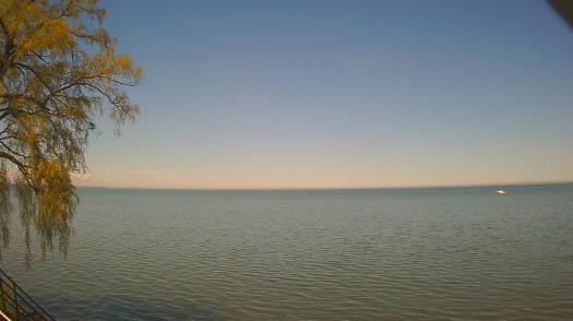 Weather camera view of Forest Lawn Beach.