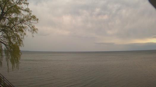 Weather camera view of Forest Lawn Beach.