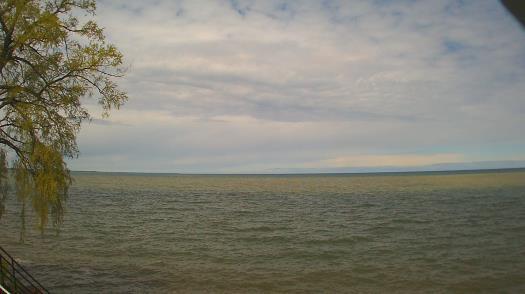 Weather camera view of Forest Lawn Beach.