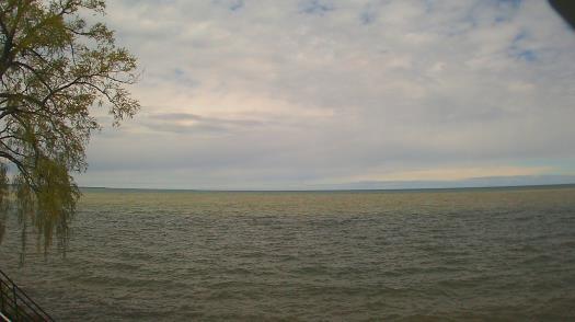 Weather camera view of Forest Lawn Beach.