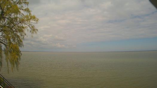 Weather camera view of Forest Lawn Beach.
