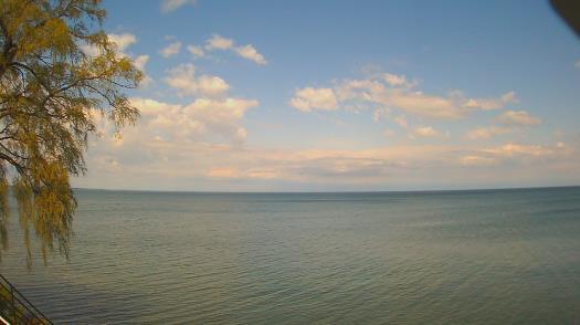Weather camera view of Forest Lawn Beach.