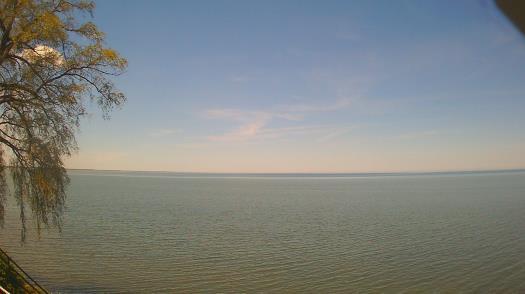 Weather camera view of Forest Lawn Beach.
