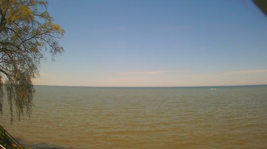 Weather camera view of Forest Lawn Beach.