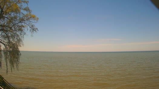 Weather camera view of Forest Lawn Beach.