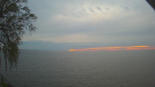 Weather camera view of Forest Lawn Beach.