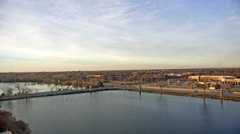 Weather camera view of Commerce Bank.