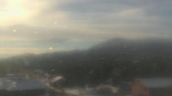 Weather camera view of Woodland Park Public Library.