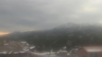 Weather camera view of Woodland Park Public Library.