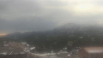 Weather camera view of Woodland Park Public Library.