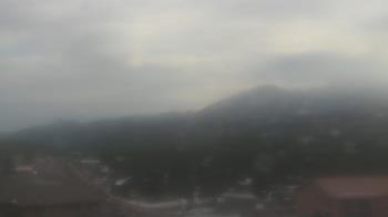 Weather camera view of Woodland Park Public Library.