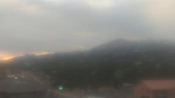 Weather camera view of Woodland Park Public Library.