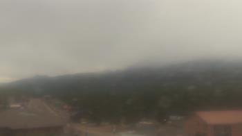 Weather camera view of Woodland Park Public Library.