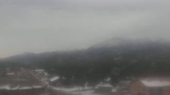 Weather camera view of Woodland Park Public Library.