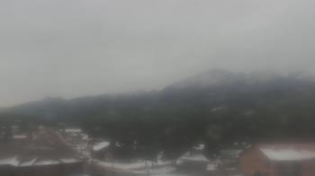 Weather camera view of Woodland Park Public Library.