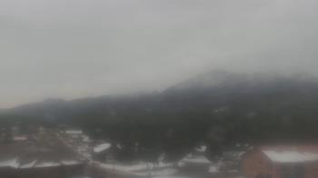 Weather camera view of Woodland Park Public Library.