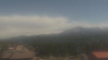 Weather camera view of Woodland Park Public Library.