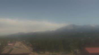 Weather camera view of Woodland Park Public Library.