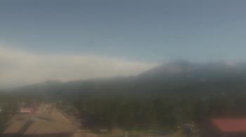 Weather camera view of Woodland Park Public Library.