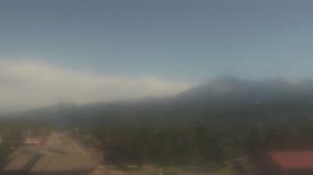 Weather camera view of Woodland Park Public Library.