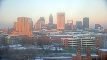 Weather camera view of WEWS-TV.