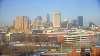 Weather camera view of WEWS-TV.