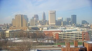 Weather camera view of WEWS-TV.