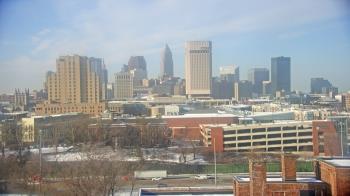 Weather camera view of WEWS-TV.