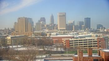 Weather camera view of WEWS-TV.